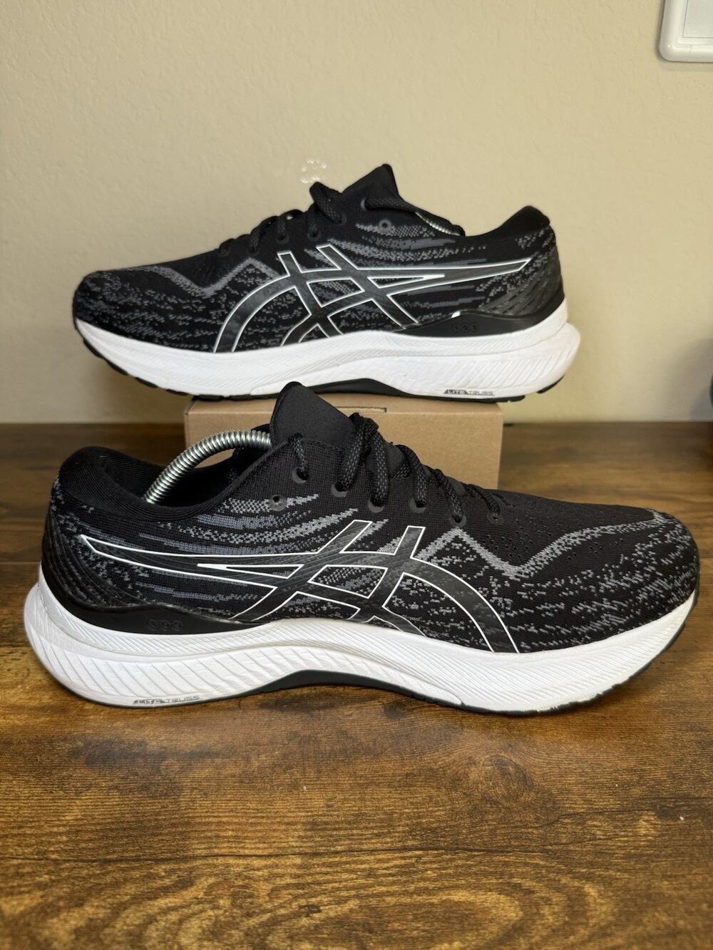 ASICS GEL-KAYANO 29 Running Shoes Black White Athletic Sneakers Mens 13